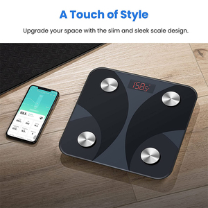 Cân Đo Lượng Mỡ Cơ Thể Thông Minh Kết Nối Với Ứng Dụng Di Động Để Kiểm Tra BMI Cân Đo Lượng Mỡ Cơ Thể - Product Image 3