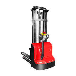 送料無料1.2トン電気スタッカー電気リーチスタッカー2トン2000 kg多目的フォークリフト電気スタッカー1.5トン - Product Image 3
