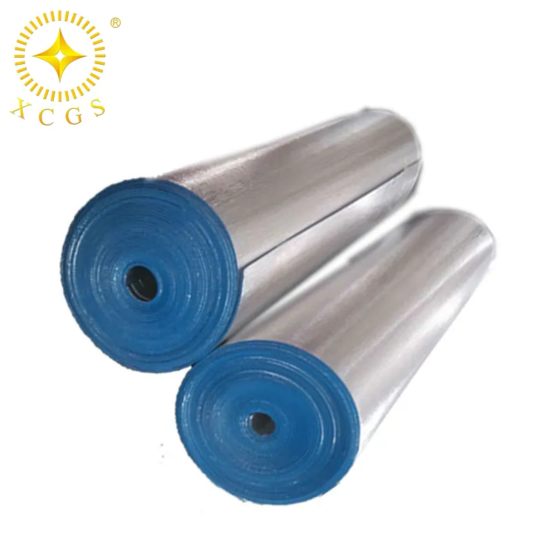 Kühler isolation folie XPE /EPE/IXPE Aluminiumschaum-Isolier folie Rolle Wärme dämm zelte 2-Zoll-Schaum