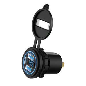 Custom Flush Mount Fast Charging 2 Usb Ports Qc 3.0 Usb a and Type C Pd <strong>12</strong> <strong>V</strong> 24 <strong>V</strong> Usb Port Charger Outlet <strong>Socket</strong> Car Charging - Product Image 3