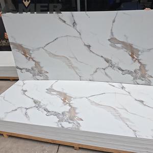 PVC Tấm tường trang trí Nội Thất Tường PVC tấm <span class=keywords><strong>panel</strong></span> tường de PVC efecto madera Para pared - Product Image 6