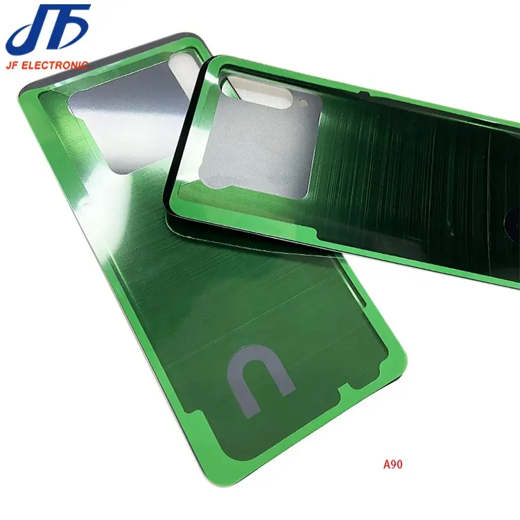 Achterdeur Behuizing Batterij Cover Voor Samsung Galaxy A90 A908 5G Achter Glazen Paneel