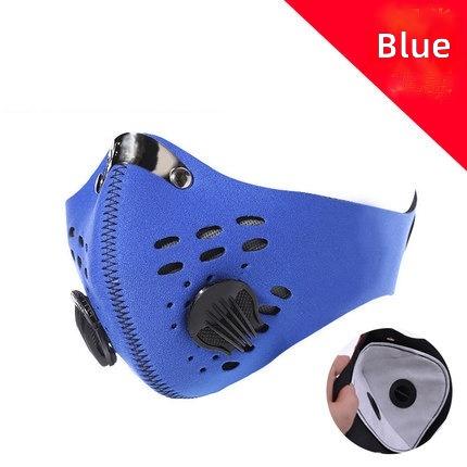 Cartouche filtrante bleue sans oreilles - taille unique