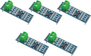 Módulo transceptor MAX485 RS485 TTL UART serie RS485 interfaz de instrumento 5V accesorios de desarrollo componentes electrónicos - Product Image 6
