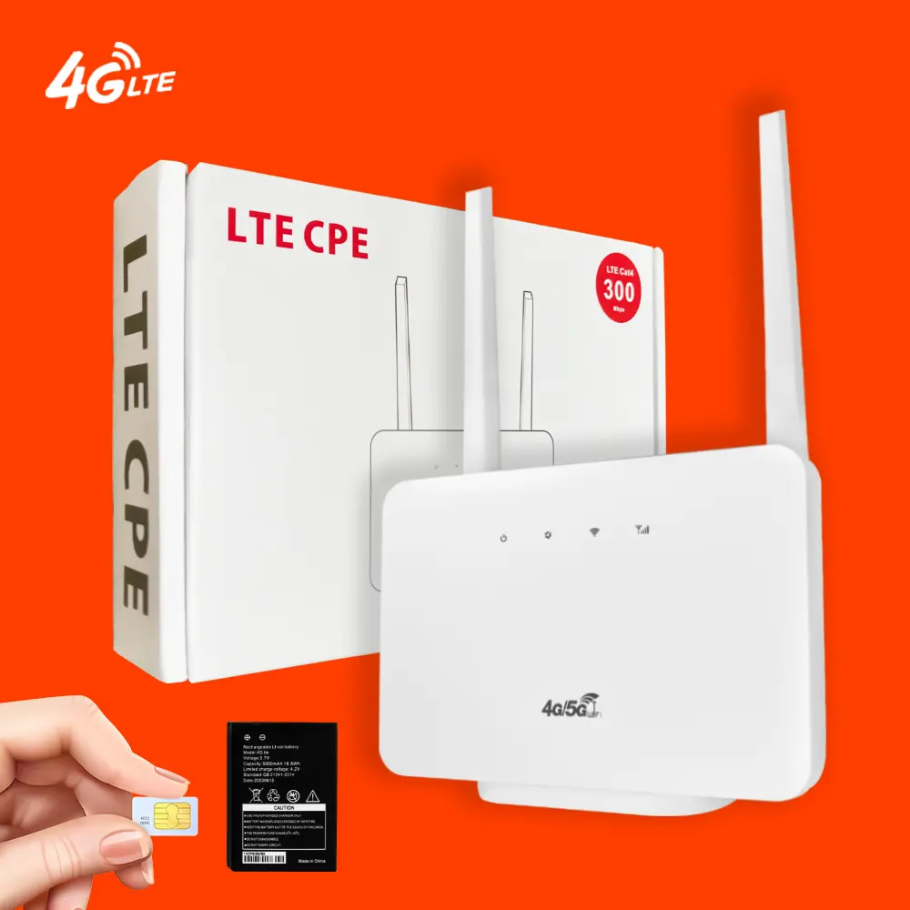 패션 트렌드 CP106 5000mAh 와이파이 라우터 4g lte SIM 카드 슬롯 WiFi 802.11 a/b/g/n 와이파이 라우터 비즈니스 사무실 사용