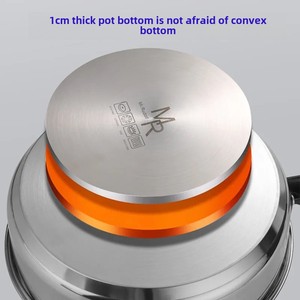 <strong>Rudolf</strong> Non-Stick Small Frying Pan for Household Use for Cooking Steak Pancake Omelette on Induction Cooker or Gas Stove - Product Image 4