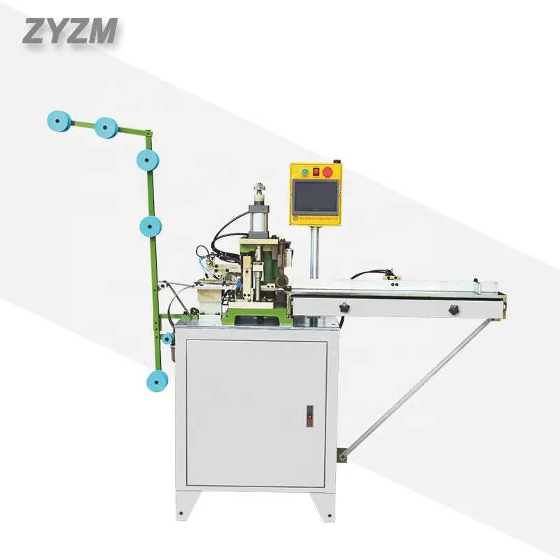 Máquina de corte de zíper aberta automática completa de zhenyu