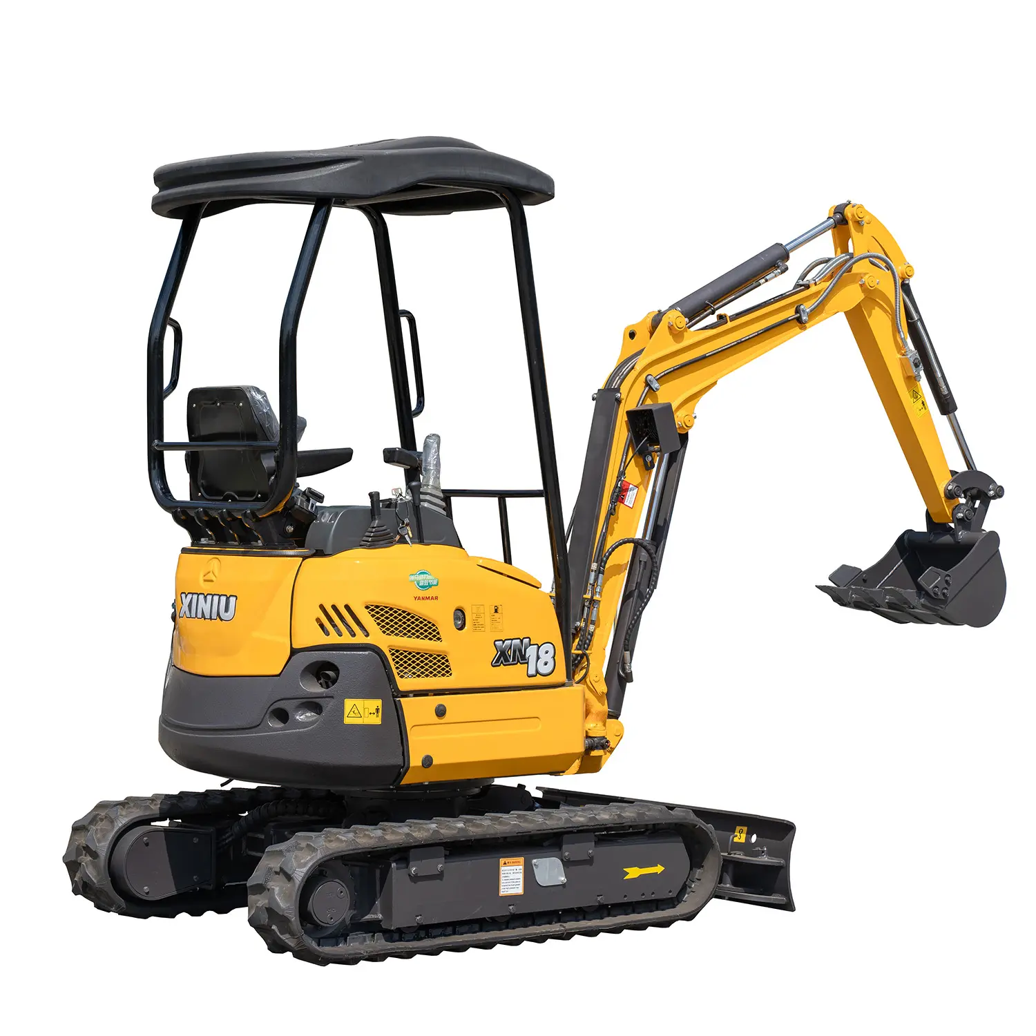 Yeni Mini tekerlek Komatsu Rc ekskavatör makinesi 1 Ton/2 Ton/3.5 Ton ücretsiz kargo Mini yükleyici çin marka Mini dökümü Xinchai motor