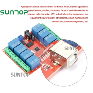 8-Channel DC 12 V <strong>Computer</strong> USB Control Switch Relay Module USB Switch <strong>Controller</strong> with Imported High-Performance USB - Product Image 5