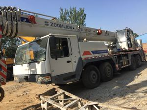 מנוף משאית מכונות בניין 50 טון זומליון QY50V תוצרת סין באיכות גבוהה הביצועים הטובים ביותר בשימוש בום טלסקופי הידראולי