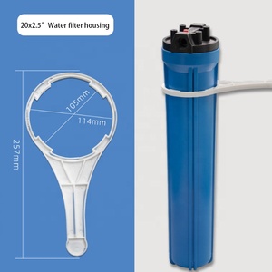 Bán buôn 10 "20" Big Blue Slim màu xanh lọc nước nhà ở cờ lê cờ lê - Product Image 4