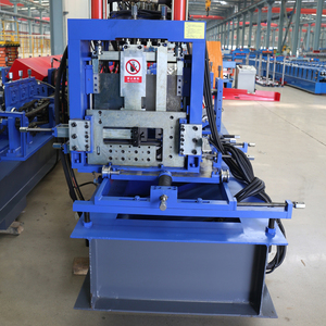Çerçeve CAD haddeleme şekillendirme makinesi prefabrik Villa ev C89 hafif çelik C Z U çelik kapı Pur şerit şekillendirme makinesi - Product Image 3