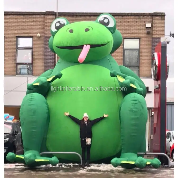 Giant Frog Infla table Custom ized Event Aufblasbarer Frosch Zum Verkauf L854