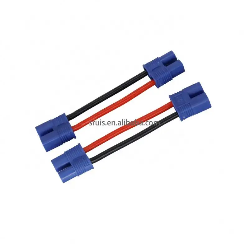 Male Female EC3 konektor steker adaptor kawat kabel harness 14AWG untuk RC Lipo baterai