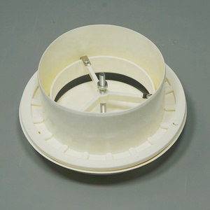 Runde Kunststoffs cheibe Wand lüftung Luft auslässe Diffusor Abluft entlüftung Decken verteiler für Lüftungs system - Product Image 3