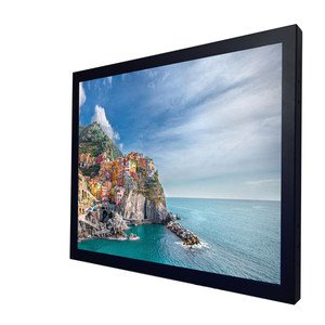 Monitor LCD de marco abierto de 19 pulgadas, relación 4:3, VGA, USB, pantalla táctil capacitiva integrada, Monitor Industrial - Product Image 5