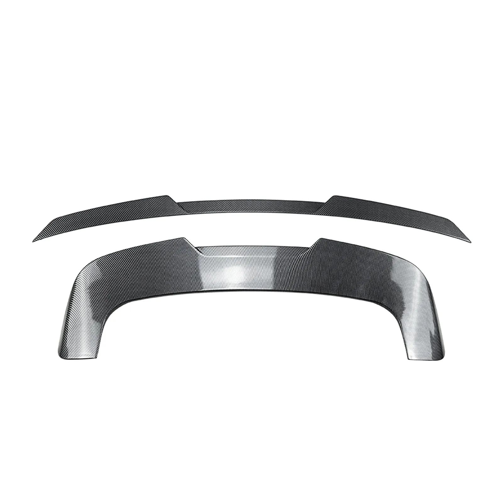 un ensemble d'aspect carbone