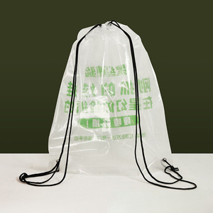 有竞争力的价格购物袋LDPE HDPE塑料袋拉绳袋 - Product Image 6