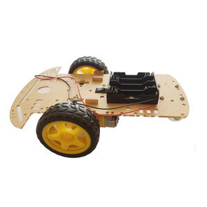 2WD Robot Smart Car Kit Tracking Motor Chassis Starter Kit <strong>Remote</strong> <strong>Control</strong> Car Chassis DIY Tricycle