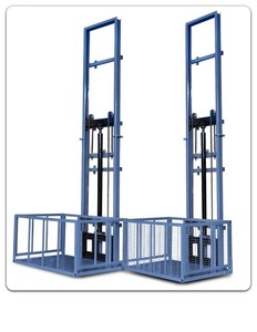 Customizable Rail Hydraulic Lift Freight Elevator 1 Ton 12 Meters <strong>Warehouse</strong> Cargo <strong>Loading</strong> <strong>and</strong> <strong>Unloading</strong> <strong>Platform</strong> Equipment - Product Image 6