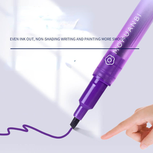 Gradiente de doble cabeza Resaltador colorido Creativo DIY Hand Ledger Key Marking Pen 12 piezas - Product Image 3