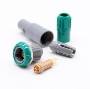 Plastik tıbbi konektörler P serisi PAG PKG 2 3 4 5 6 7 8 9 10 Pin renkli priz - Product Image 2