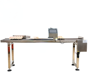 HiTek <strong>Image</strong> Poultry Eggs Inkjet Printer Full Tray Red Inkjet Printer Conveyor Line Automatic Egg <strong>Coding</strong> Machine <strong>Ink</strong> Cartridges - Product Image 3
