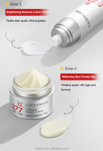 Lucenbase Hữu Cơ đốm đen tàn nhang loại bỏ chăm sóc da mặt Kit Giữ ẩm trẻ hóa sáng làm trắng chăm sóc da bộ - Product Image 2