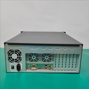 <span class=keywords><strong>4U</strong></span>産業用制御アルミフロントパネルコンピュータケースディープ450 ATXマザーボードワークステーションラックマウント産業用サーバ