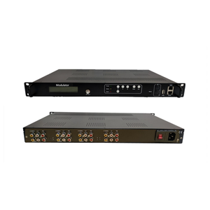4/8 AV a RF CVBS Codificador Modulador de DVB-T ISDBT ATSC Modulador de codificador SD de 1/2" - Product Image 2