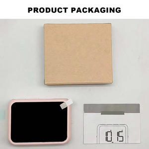 LED Multifunktion ale Smart Digital Küchen timer Mini Batterie betriebene Elektronik mit rundem Muster für den täglichen Gebrauch im Fitness studio - Product Image 6