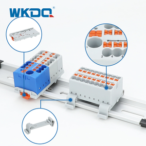 JPTTB 2.5 Feed Through DIN Rail Plastic <strong>Push</strong> in Connection <strong>Spring</strong> <strong>Terminal</strong> <strong>Blocks</strong> - Product Image 4