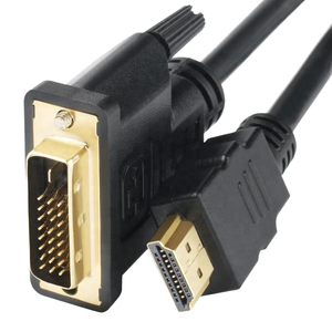 Dajiang OEM 1.8M 6FT 1080P DisplayPort VGA kablosu siyah altın kaplama dönüştürücü adaptörü 5mm dış örgü DP erkek VGA erkek - Product Image 2