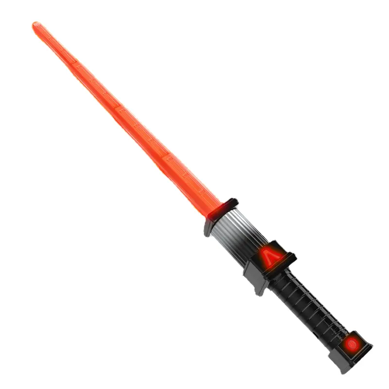 HY Toys New Genuine Voice Controlled Laser Sword Rotating Hyperdragon Mace Children's Colorful Luminous Retractable Toy Bo