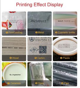 Desktop Static Inkjet Machine Produktions datum Druckmaschine Lebensmittel verpackungs beutel Flaschen verschluss leiste Code Chargen nummer Etiketten drucker