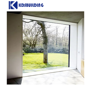 Big Fixed Picture <strong>Window</strong> Customized Color Specifications Golden Supplier Aluminium <strong>Windows</strong> Glass - Product Image 3