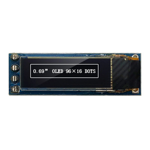 4-poliges 96x16 OLED-Anzeige modul 0,69 Zoll I2C IIC SSD1306 3V 5V kompatibel - Product Image 6