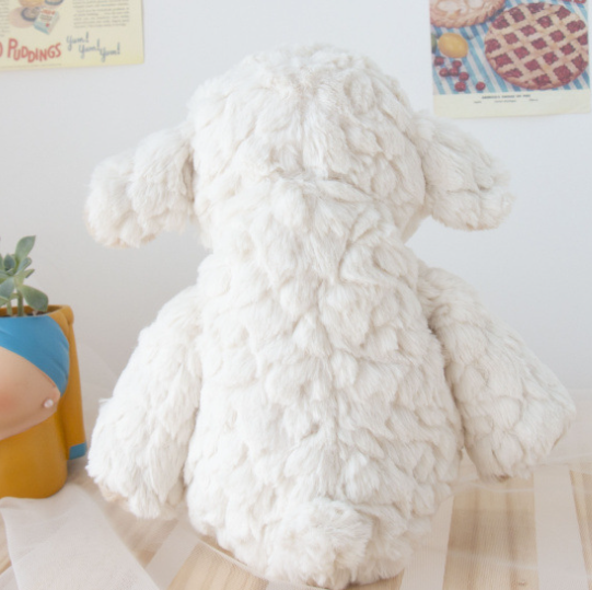 Wholesale Cute Soft Custom White Little Fleece Cotton Stuffed Doll Sheep Plush Animal Toys Kids Gift Decorate