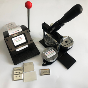 מלבני tinplet מכונה תג כפתור כולל מכונת תג כפתור חותך עובש - Product Image 2