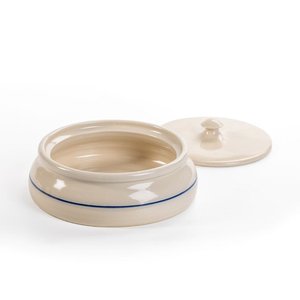 传统蓝色条纹现代生态北欧粗器服务器盘玉米饼取暖器促销礼品