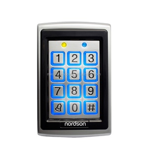 Nordson (NT-120) Wasserdichte Metall Luminuious RFID-Zugangs kontrolle mit Relais ausgang Tastatur Kartenleser - Product Image 1
