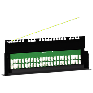 Panel de conexión de telefonía de montaje en rack de 50 puertos 2U | Cableado universal de telecomunicaciones para centros de datos y redes empresariales - Product Image 4