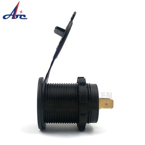 Mini 2.1A 5V Outlet One <strong>USB</strong> Port Car Changer 12v 24v <strong>Input</strong> Power <strong>Socket</strong> Charger Led Dc Voltmeter and Ammeter - Product Image 5