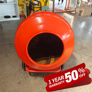 Chất lượng cao nhỏ hộ gia đình di động xi măng TRỘN BÊ TÔNG DIESEL Powered với động cơ như thành phần cốt lõi - Product Image 2