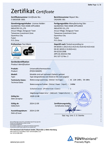 เครื่องปั่น1.75L แก้ว YD ความเร็ว1000W 5ระดับทนทานเครื่องครัวภาชนะสแตนเลสเครื่องผสมอาหาร - Product Image 4