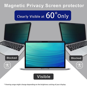 MacBook Pro16インチ2021-2023のプライバシースクリーンAppleMac 16.2インチラップトップ用の磁気リムーバブルアンチスパイスクリーンプロテクター - Product Image 2