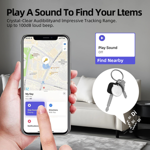 MFi Certification Smart Tag Work with <strong>Apple</strong> Find My Tracker for Air Tag Find My Tag - Product Image 5