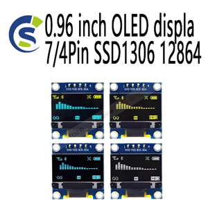 0.96 inç IIC SPI seri 7/4Pin beyaz/mavi/sarı mavi/sarı OLED ekran modülü Arduino için SSD1306 12864 LCD ekran panosu