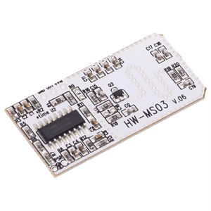 High Performance Motion <strong>Sensor</strong> Module Radar Motion <strong>Sensor</strong> HW-MS03 2.4GHz to 5.8GHz Microwave Radar <strong>Sensor</strong> Module for <strong>Arduino</strong>
