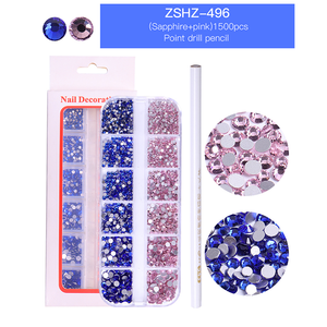 Jieniya yüksek kalite 3D Nail Art dekorasyon yeni varış güzel elmas Rhinestones çıkartmalar çıkartmaları toplu aksesuar ambalaj